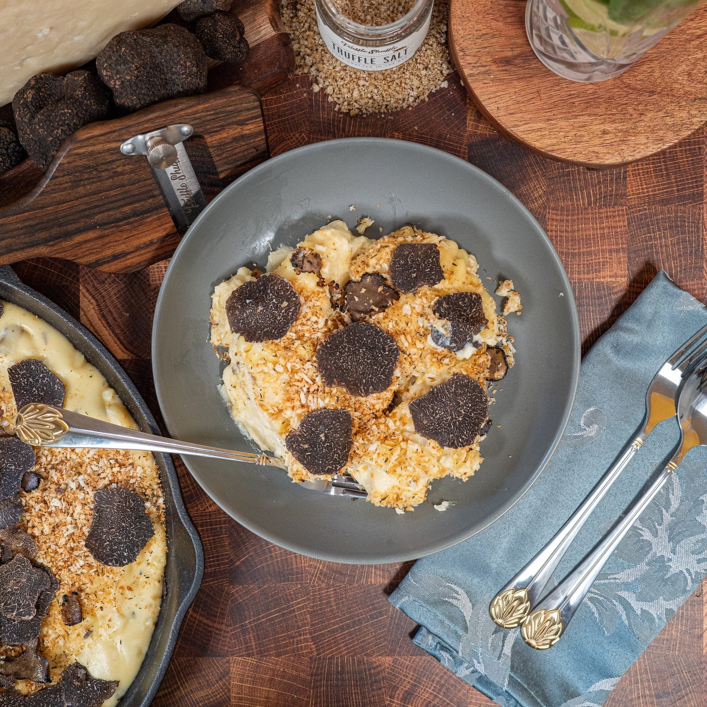 Truffle Mac & Cheese with Specialty Dry Ingredients