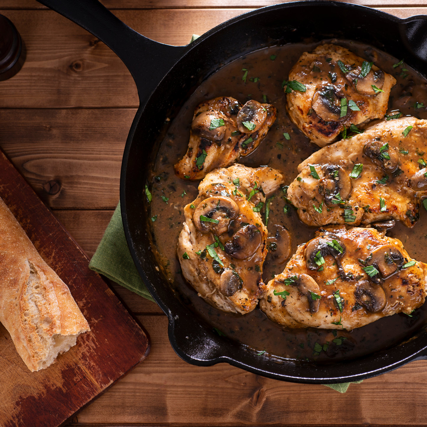 Black Truffle Chicken Marsala