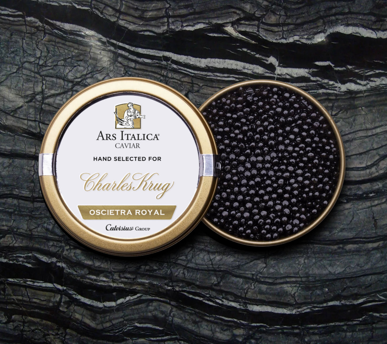 Charles Krug Calvisius Oscietra Royal Caviar