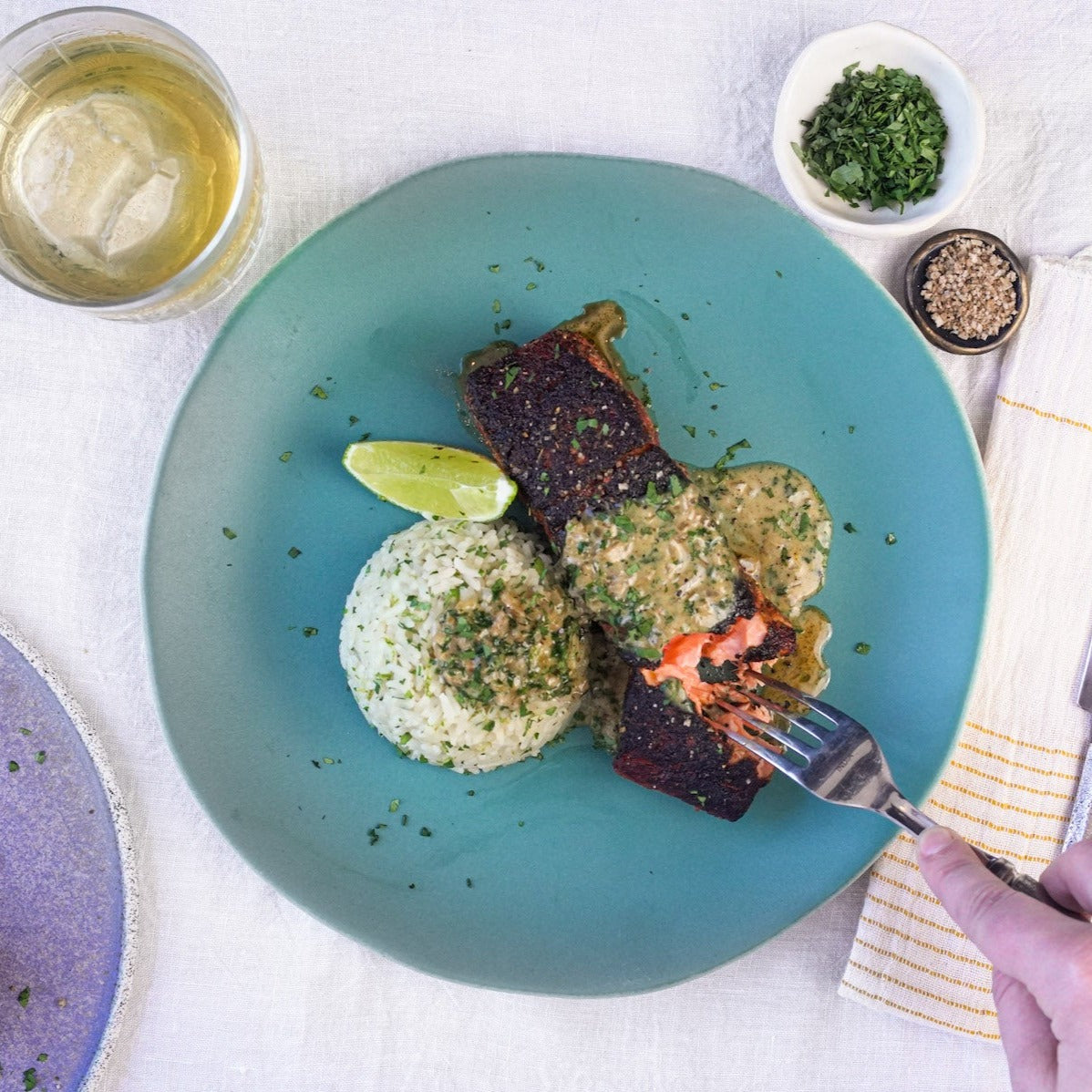 Cajun-Style Blackened Salmon Class