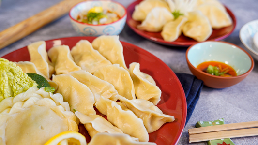 Pork and Scallion Dumplings