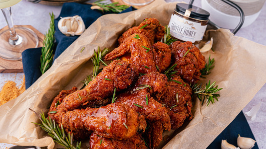 Blazing Honey Glazed Fried Chicken