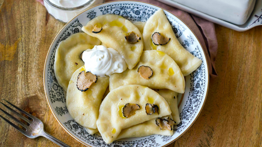 Potato and Truffle Dumplings (Pierogi/Varenyky)