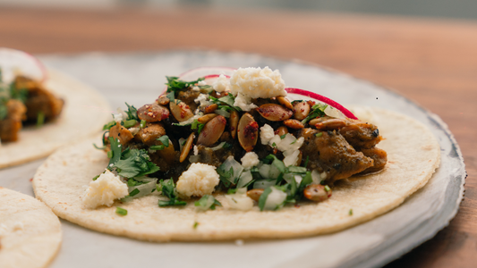 Pollo Con Salsa Verde Tacos