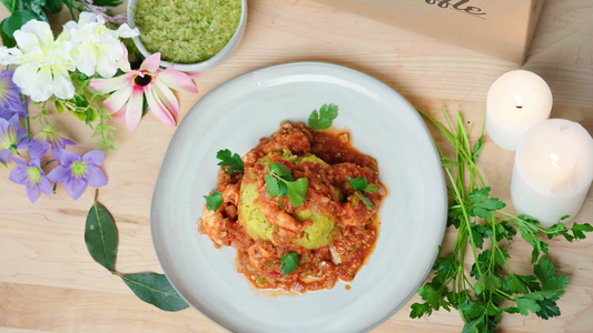 Puerto Rican Shrimp Mofongo