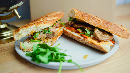 Vietnamese Bahn Mi Sando