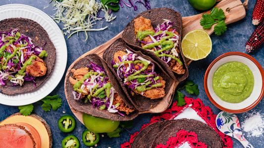 Fried Chicken Tacos