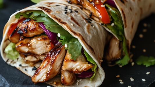 Teriyaki Chicken Wraps