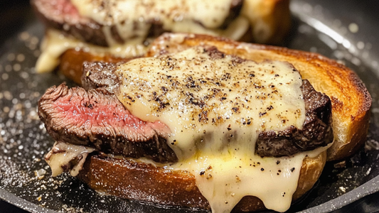 Ribeye Steak Croque Monsieur