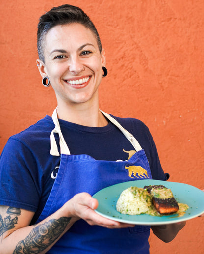 Chef Tucker's Halloween Blackened Salmon Live Class