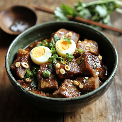 Chef Angus' Vietnamese Braised Pork  (Thịt Kho) Live Class